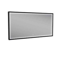 Arcon Spiegel met LED en Verwarming 120 x 60 cm in Mat Zwart - 410EUR