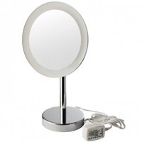 Colombo Specchio staande ronde Scheer-en make-up spiegel met Led - 387EUR