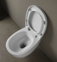 NIC Design Milk Rimfree Toilet mat wit - 769EUR